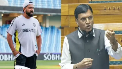 Sports Minister Mansukh Mandaviya addressing Rohit Sharma controversy