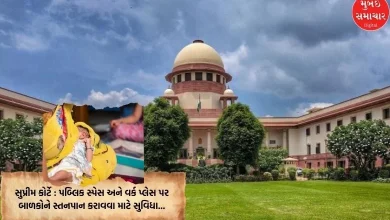 ‘Facilities for breastfeeding should be provided in public places’ Supreme Court Center and instructions to states