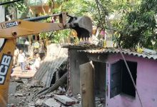 After Ahmedabad, bulldozers again hit houses belonging to anti-social elements in Surat...