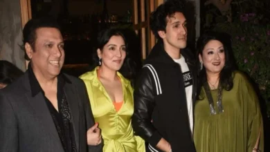 Sunita Ahuja at Yashvardhan birthday party without Govinda