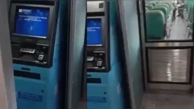 ATM installed in AC coach of train