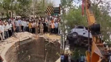 Horrific accident in Mandsaur, Madhya Pradesh, 12 people died as car fell into well