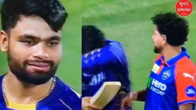Another slap scandal in IPL! Kuldeep Yadav slaps Rinku Singh twice, video goes viral