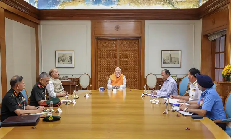 PM Modi discusses terror response strategy with top security officials