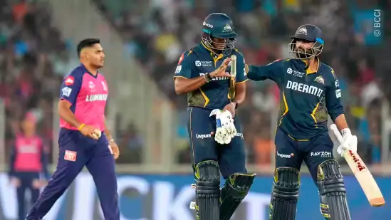 ipl 2025 highlight gt vs rr sai sudharsan