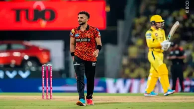 ipl 2025 srh set target csk 154 MA Chidambaram Stadium Chennai