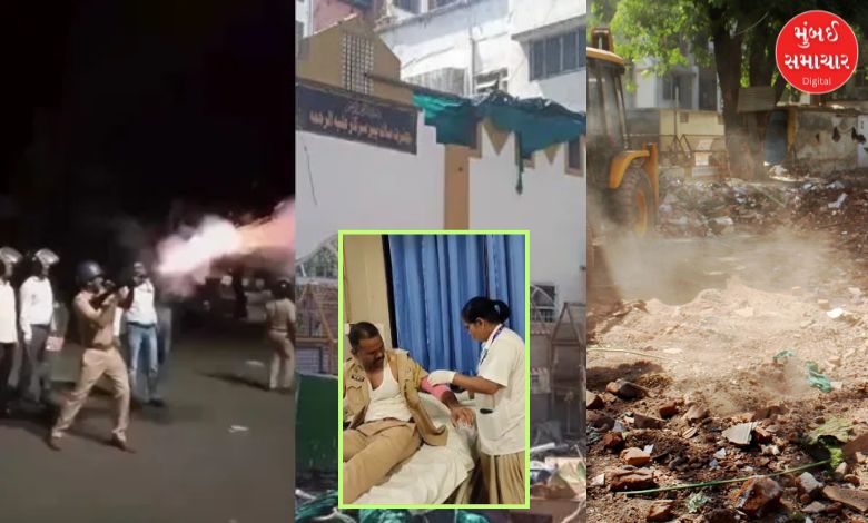 Violence Erupts in Nashik Over Unauthorized dargah Demolition"