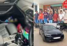9 teenagers caught enjoying a drinking party in Bopal, Ahmedabad, lost consciousness as soon as the police attacked