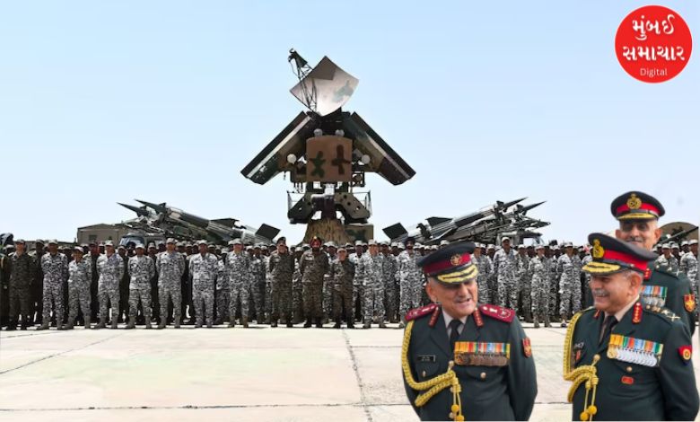 Army Chief reaches Rajasthan border, CDS also visits airbase and military station