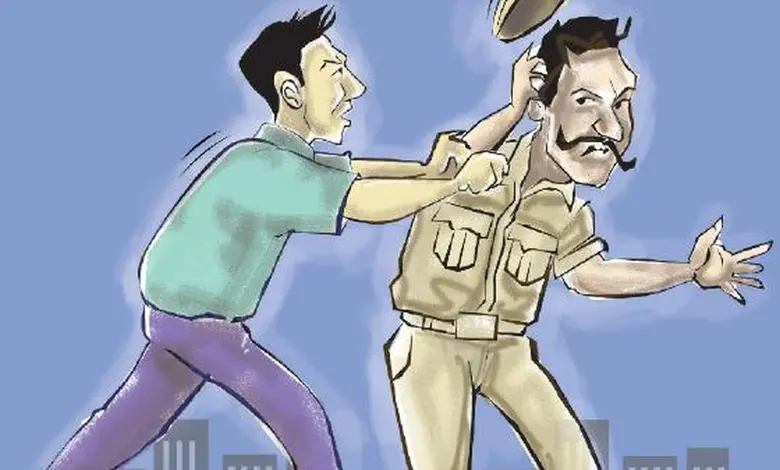 Attack on Talod police