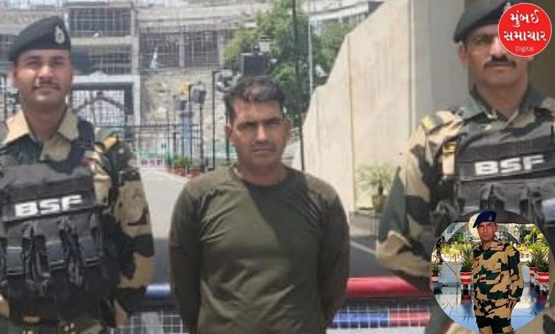 BSF jawan returns to India after 20 days in Pakistani custody