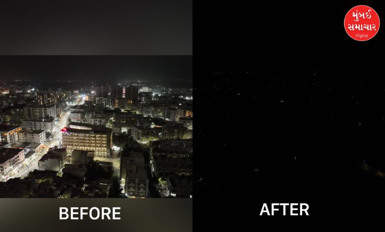Blackout mock drill in Gujarat: Darkness engulfs many cities including Ahmedabad, Botad, Jamnagar