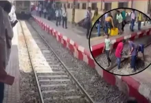 CSMT cleaning machine on track