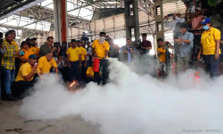 CSMT Mumbai Conducts Mock Drill for Security