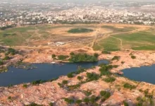 Chandola Lake Drone Video