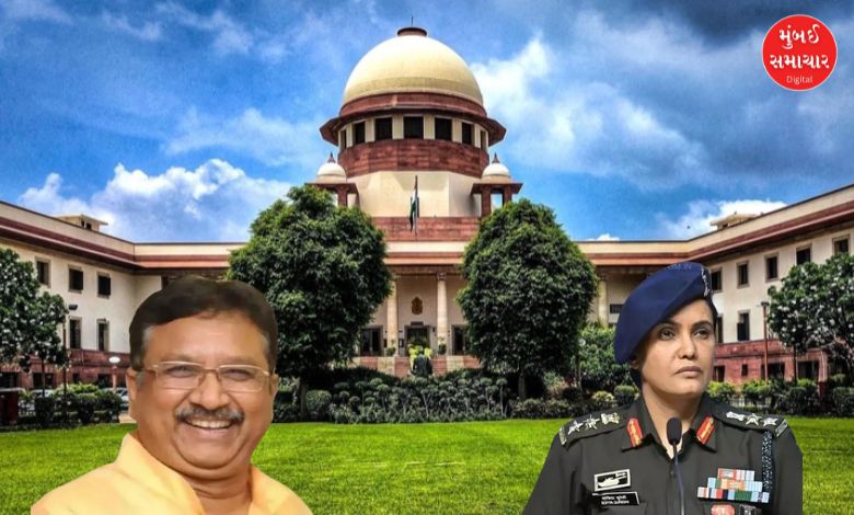 Comment case against Colonel Sophia Qureshi