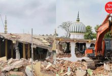 Demolition took place again in Chandola Lake in Ahmedabad, religious pressures were removed