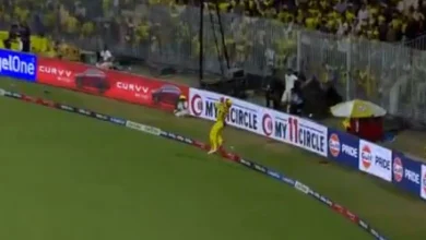 Oh my God! Dewald Brevis' triple-header catch is something to behold...