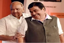 Discussion during meeting with Nitin Gadkari at Sharad Pawar's office