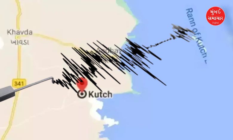 Earthquake of magnitude 3.4 in Kutch
