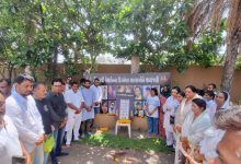 First anniversary of TRP fire: Congress performs havan at the scene with the victims' families for justice