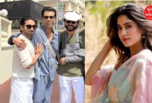 તૂટેલા હાથ સાથે જાહ્નવી કપૂરને ટેકો આપવા આવ્યો બોયફ્રેન્ડ, પ્રેમ હોય તો આવો