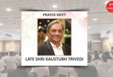 Heartfelt tribute to Kaustubh Trivedi