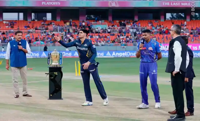 Mumbai Indians (MI) won the toss and elected to bat first against Gujarat Titans (GT) in the IPL (IPL-2025) play-off eliminator here today.