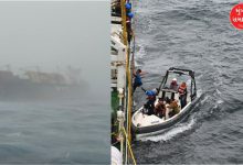 Major disaster averted at sea near Kochi, 24 people rescued from stricken ship
