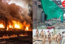 Massive explosion in firecracker factory in Muktsar Sahib, Punjab, 5 workers killed