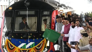 Mira Road is not far now Fadnavis inaugurates trial run of Metro-9