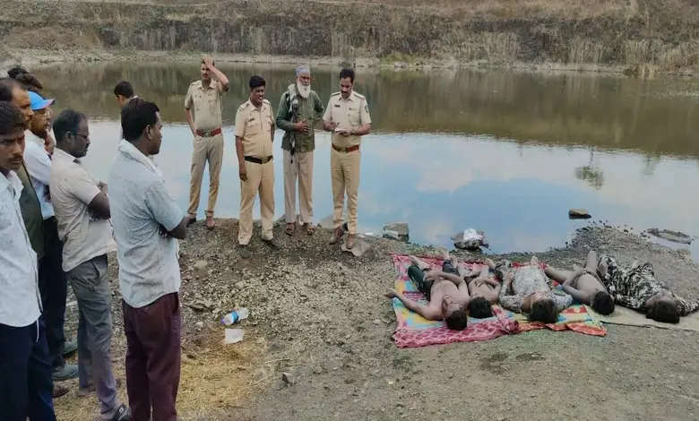 નાગપુરમાં રવિવારથી ગુમ પાંચ લોકોના મૃતદેહ ખાણમાંથી મળતા ખળભળાટ