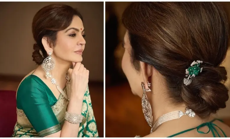 Nita Ambani's new diamond jewellery look goes viral