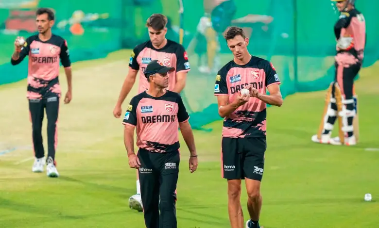 Ponting got off the plane at the last minute and then he sent Punjab's foreign players...
