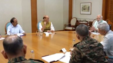PM Modi held a two-hour meeting with all three army chiefs, Doval-Rajnath Singh were also present