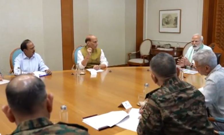 PM Modi held a two-hour meeting with all three army chiefs, Doval-Rajnath Singh were also present