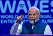 PM Narendra Modi Waves Summit Create in India