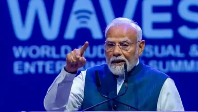 PM Narendra Modi Waves Summit Create in India