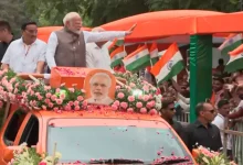 PM's grand road show in Gandhinagar: The capital resonated with the slogan of 'Operation Sindoor'!