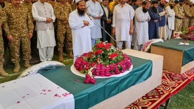 Pakistan Exposed Terrorist Funeral Army