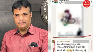 રાજકોટ ભાજપના નેતાની વિવાદીત પોસ્ટ, 240માં સીટમાં આટલું જ યુદ્ધ જોવા મળે