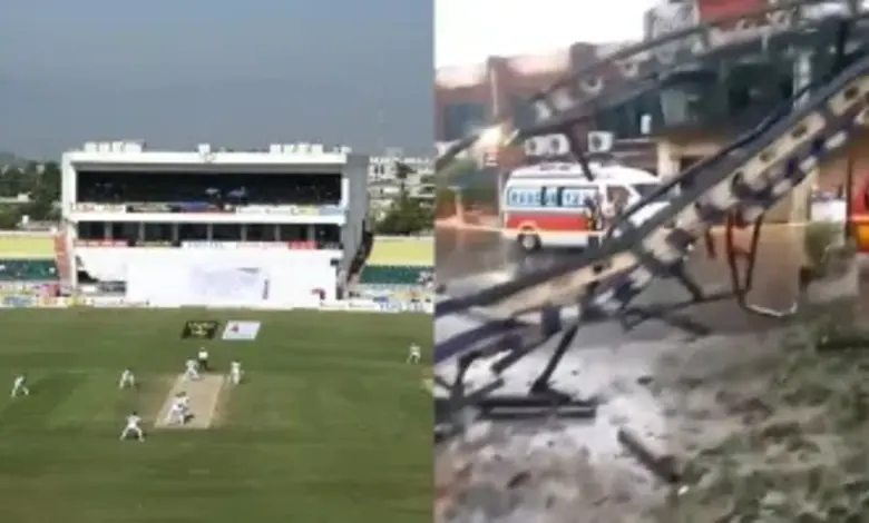 Rawalpindi Stadium Lightning Drone Attack Pakistan Exposed