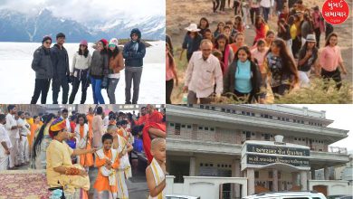 Religious trip for children in Surendranagar: Unique organization of Pakshal Puja in Derasar and camp in Upashraya