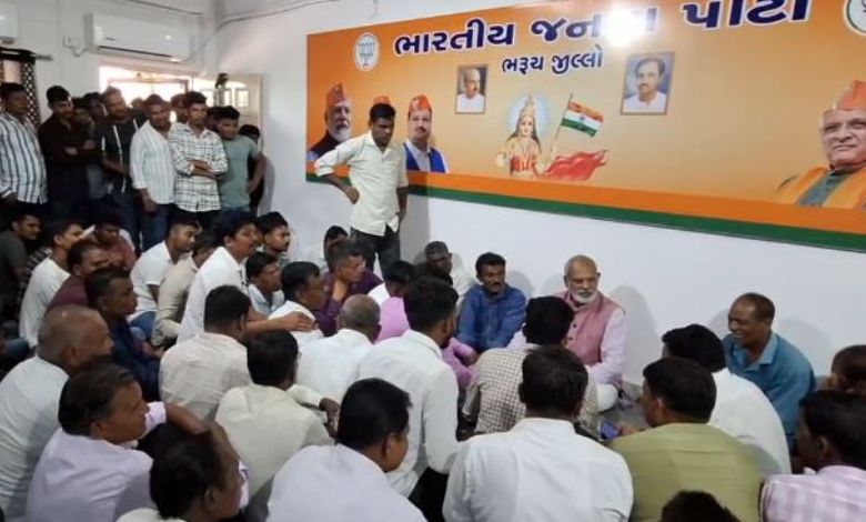 Ruckus in Bharuch BJP: Dissatisfaction over appointment of office bearers