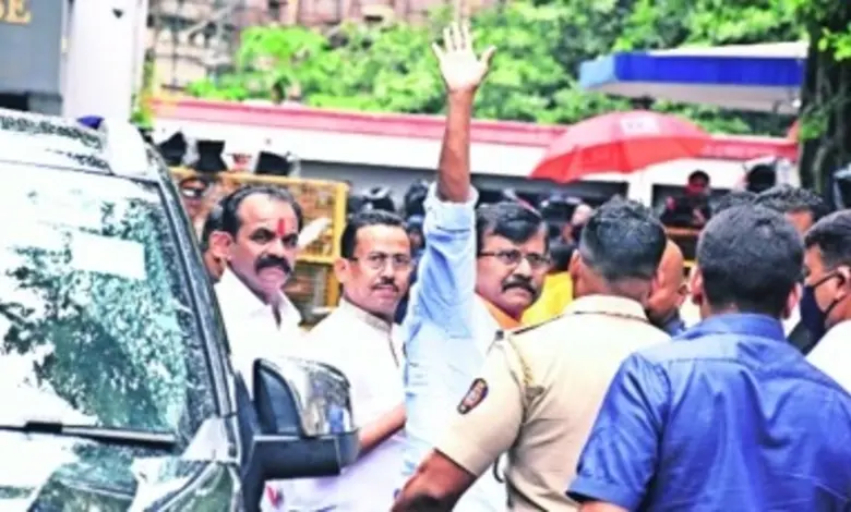 Sanjay Raut arrested by ED for political reasons