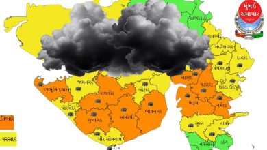 Storm forecast in Gujarat