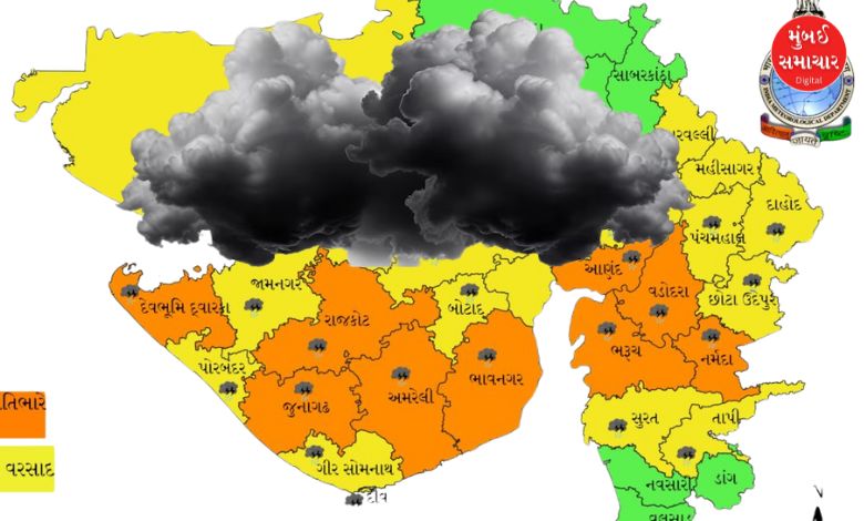 Storm forecast in Gujarat