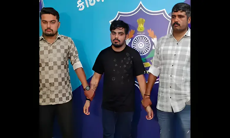 "Surat Police Nab Cybercrime Accused Parth Goyani"