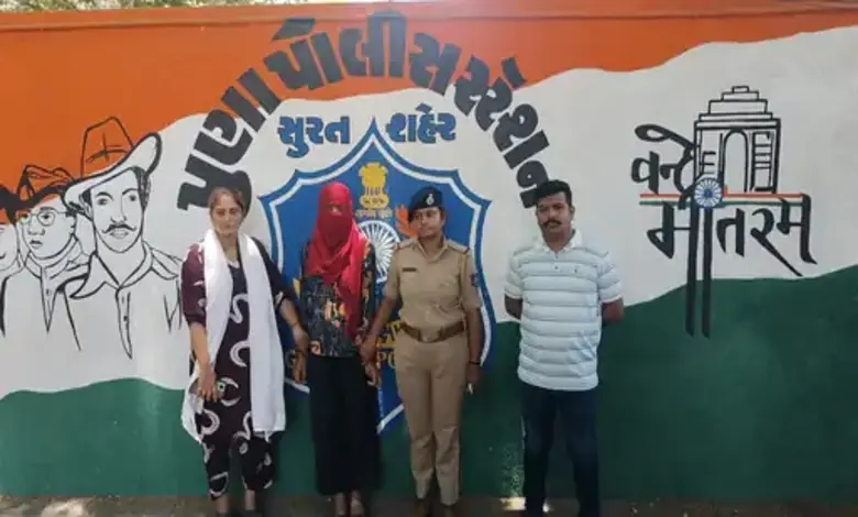 સુરતમાં વિદ્યાર્થીને લઈ ભાગેલી શિક્ષિકાને 5 મહિનાનો ગર્ભ, પિતા કોણ?