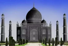 Taj Mahal Black Cloth When Covered Reason